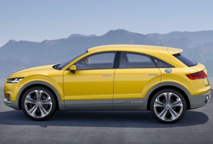 Audi TT Offroad Concept — вид сбоку