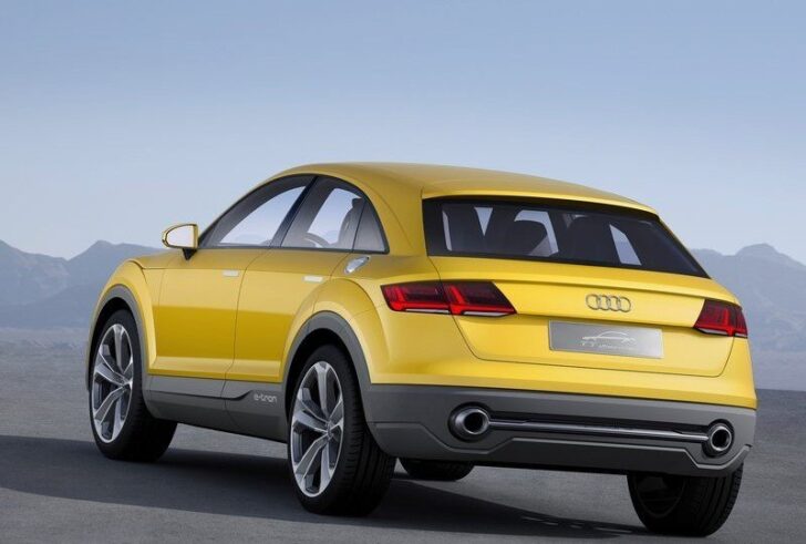 Audi TT Offroad Concept — вид сзади