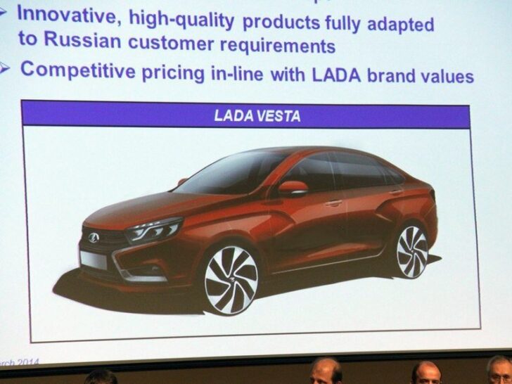 Руководитель АвтоВАЗа уточнил стоимость Lada Vesta