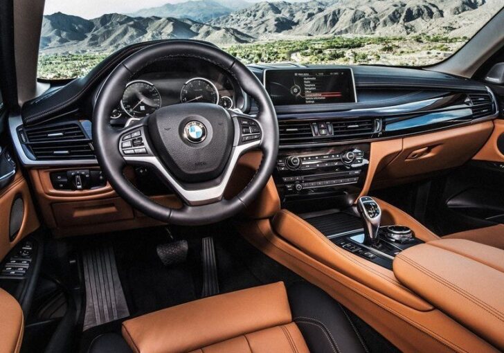 2015 BMW X6 — интерьер