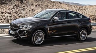 2015 BMW X6 — вид сбоку