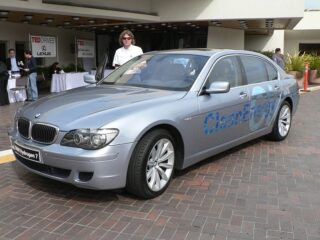 BMW Hydrogen 7 с водородным ДВС