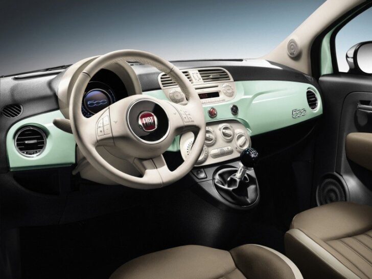 2014 Fiat 500 — интерьер