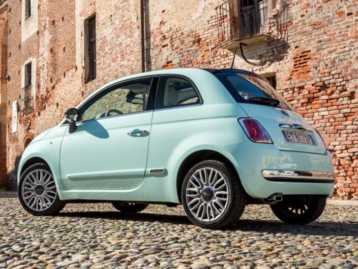 2014 Fiat 500 — вид сбоку