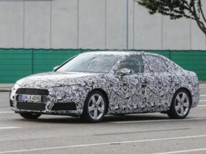 Новая Audi A4 впервые сфотографирована в серийном кузове