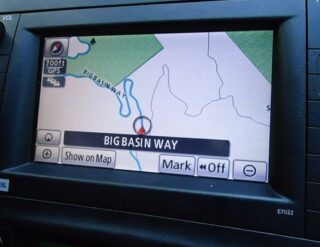 GPS-навигатор в автомобиле