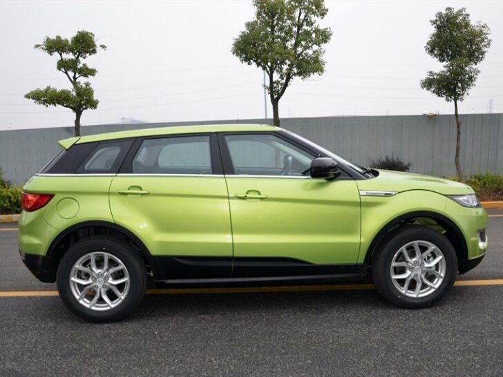 Китайский «клон» Range Rover Evoque стал причиной скандала