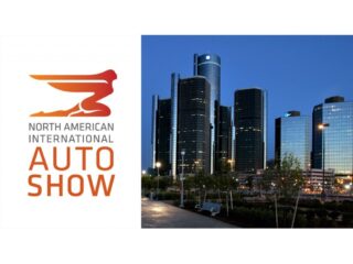 Логотип авто-шоу в Детройте