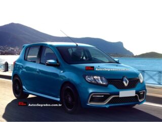 Предполагаемая внешность Renault Sandero RS