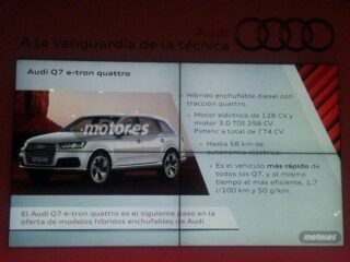 Презентация Audi Q7 e-tron
