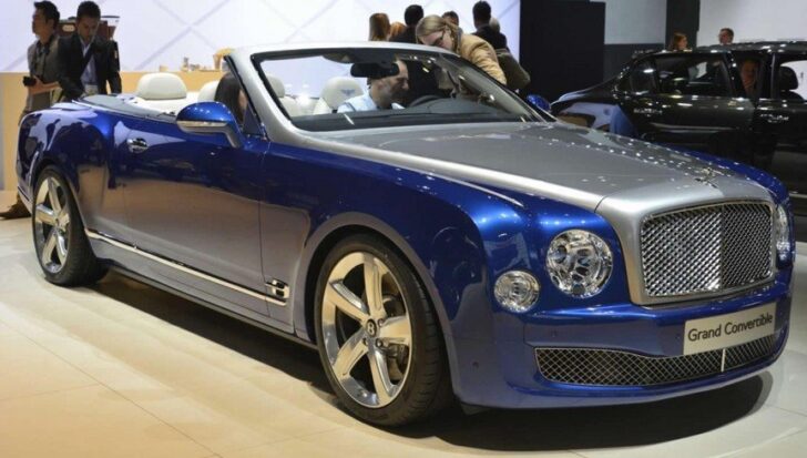 Кабриолет Bentley Mulsanne покажут в 2016 году