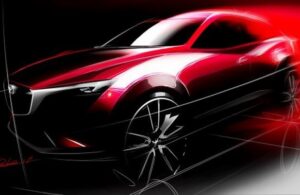 Mazda представит концепт кроссовера-купе 15 сентября
