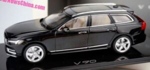 Игрушка «рассекретила» внешность нового универсала Volvo V90