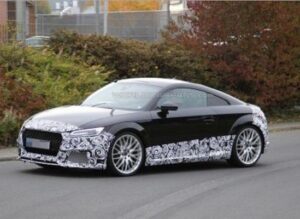 Новая Audi TT RS замечена на испытаниях