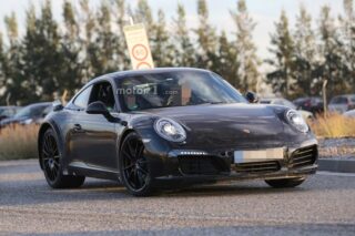 «Мул» Porsche 911 новой генерации
