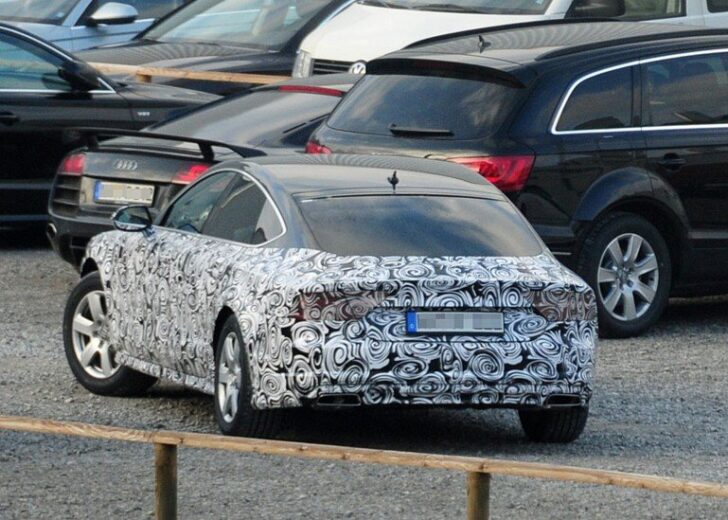 Audi проводит испытания нового поколения модели A7