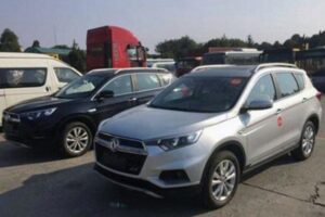 Новый SUV Dongfeng Fengdu MX5 замечен без маскировки в Китае