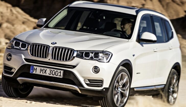 Новый BMW X3 выйдет в продажу не раньше 2017 года