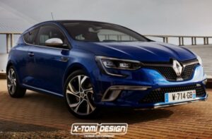 В Сети появился рендер нового Renault Megane Coupe GT