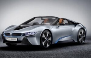 Новый концепцт BMW i8 Spyder Concept дебютирует на выставке CES-2016