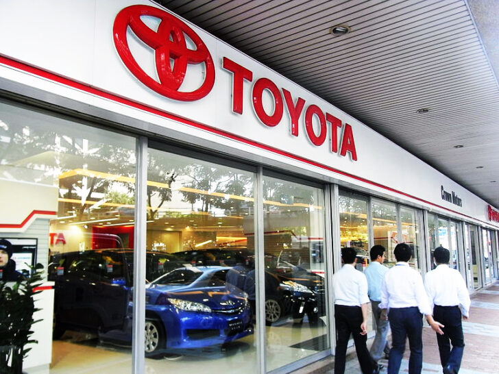 Компания Toyota заработала больше всех на авторынке РФ