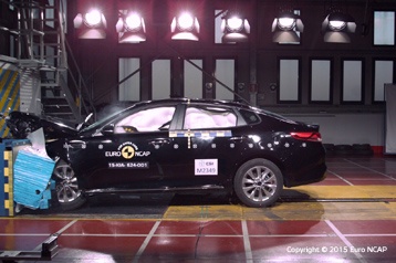 Kia Optima в тесте EuroNCAP