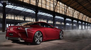 В Детройте Lexus покажет серийное купе LC 500 на базе концепта LF-LC
