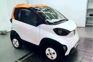 В Интернет попали первые шпионские снимки электромобиля Baojun E100