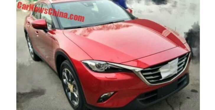 Новый кроссовер Mazda CX-4 заснят в Китае