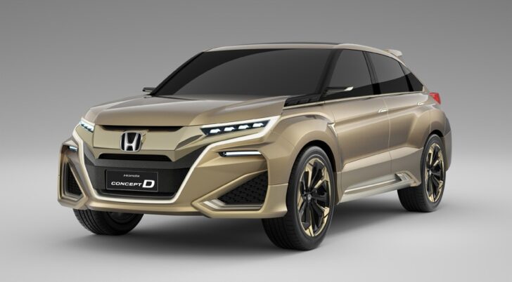 Весной 2016 года Honda представит новый серийный кроссовер