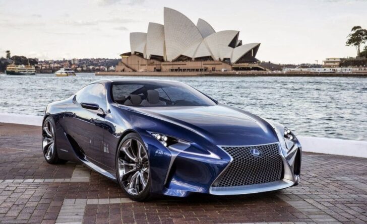 Lexus LF-FC в 2020 году превратится в водородный флагманский седан