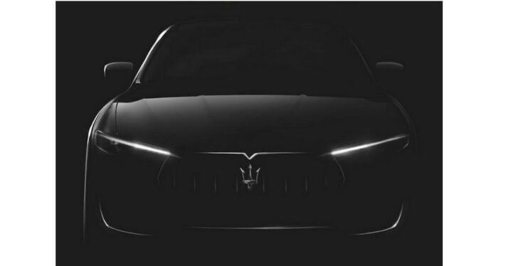 Компания Maserati показала тизерное изображение кроссовера Levante