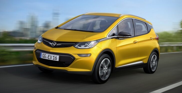 Opel в 2017 году представит свой первый электромобиль Ampera-E