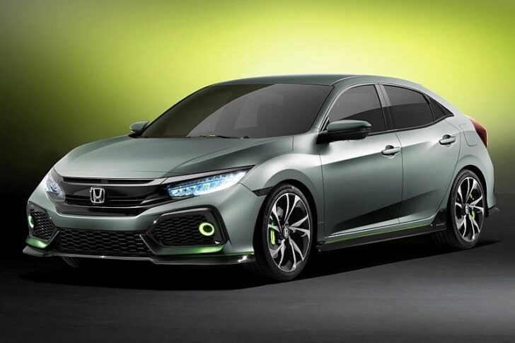 В Женеве представлен хэтчбек Honda Civic нового поколения