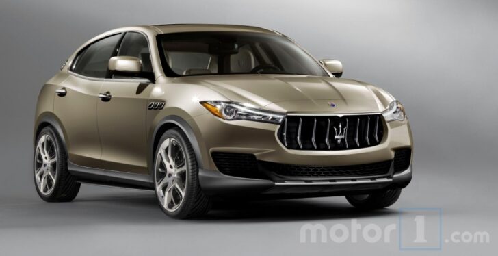 В Сети появилось фото нового кроссовера Maserati Kubang