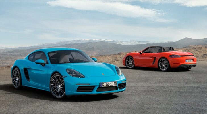 Porsche назвал российские цены на купе Porsche 718 Cayman