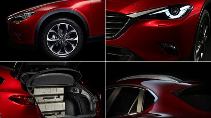 Mazda опубликовала тизер нового кроссовера Mazda CX-4