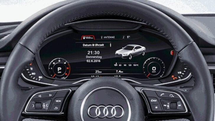 Audi выпустила новую порцию тизеров модели A5 Coupe 2017