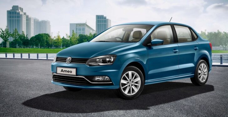Volkswagen назвал цены на бюджетный седан Ameo, созданный на базе Polo