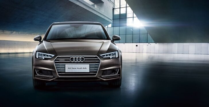 Audi назвала официальные цены на седан A4L нового поколения