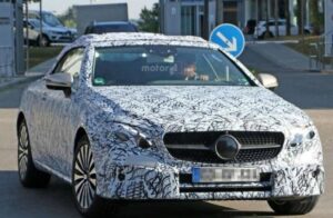 Новый Mercedes E-Class Cabriolet попал в объективы фотошпионов