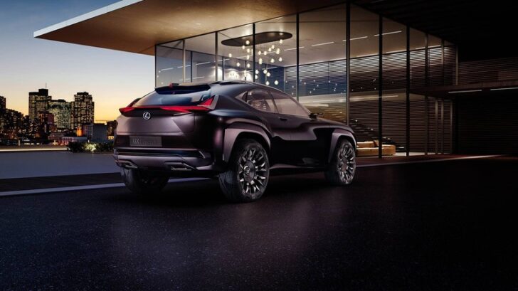 Lexus представит концепт спорт-кроссовера UX на автосалоне в Париже
