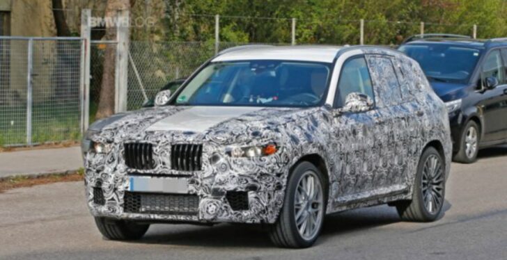Новый BMW X3 показался на Нюрбургринге