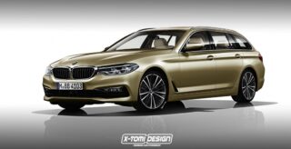 Рендер BMW 5-Series Touring