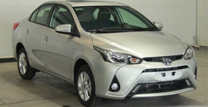 Опубликованы первые фотографии нового Toyota Yaris L Sedan