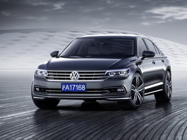 Флагманский седан Volkswagen Phideon вышел на рынок КНР
