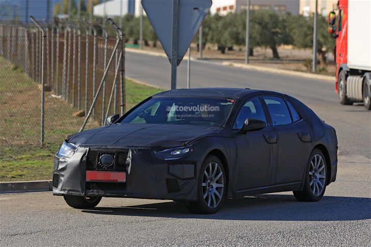 На тестах замечен Lexus LS в серийном кузове