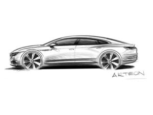 Volkswagen рассекретил дизайн новейшего фастбека Arteon