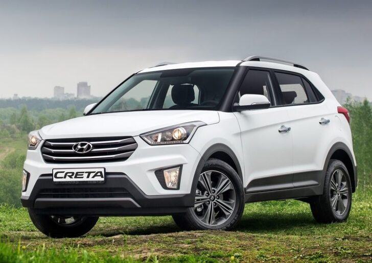 Hyundai Creta в январе стал лидером сегмента SUV на российском рынке