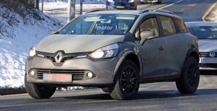 Renault тестирует новый кроссовер Captur